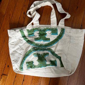 Tory Burch  canvas  tote
